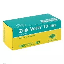 ZINK VERLA 10 mg film-coated tablets, 100 pcs