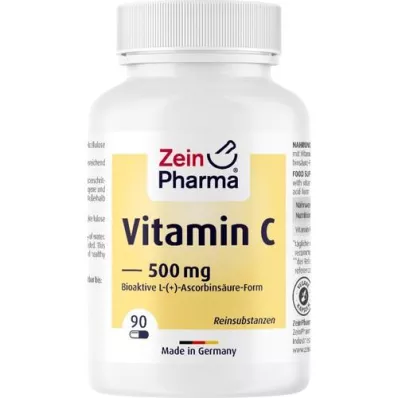VITAMIN C 500 mg capsules, 90 pcs