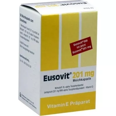 EUSOVIT 201 mg soft capsules, 50 pcs