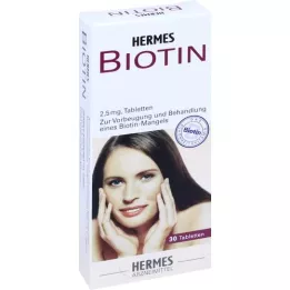 BIOTIN HERMES 2.5 mg tablets, 30 pcs