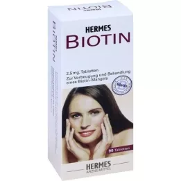 BIOTIN HERMES 2.5 mg tablets, 90 pcs