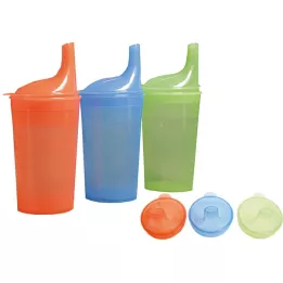 EINNEHMEBECHER without handle with lid 4mm red, 1 piece