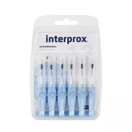 INTERPROX cylindrical white interdental blisters, 6 pcs