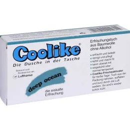 Coolike refreshing towels deep ocean, 5 pcs