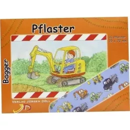 KINDERPFLASTER Excavator letter, 10 pcs