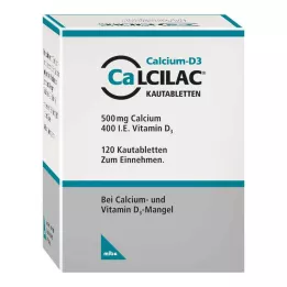 CALCILAC Chewable tablets, 120 pcs