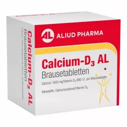 CALCIUM-D3 AL effervescent tablets, 50 pcs