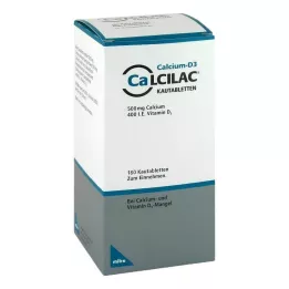 CALCILAC Chewable tablets, 180 pcs