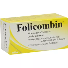 FOLICOMBIN coated tablets, 20 pcs