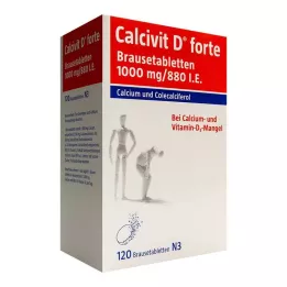 CALCIVIT D forte effervescent tablets, 120 pcs