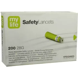 Mylife Safetylancets, 200 pieces