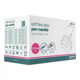 KLINION Soft fine plus pen needles 0.33x12 mm 29 g, 110 pcs