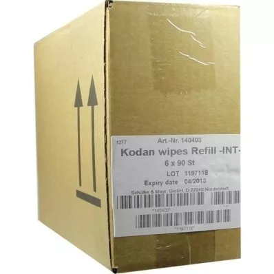 KODAN wipes refill pack, 540 pcs