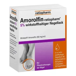 AMOROLFIN-ratiopharm 5% active ingredient nail polish, 5 ml