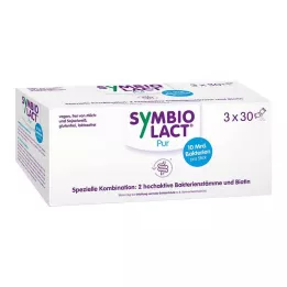 SYMBIOLACT pure dietary supplement powder, 3X30 g