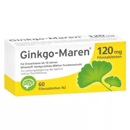 GINKGO-MAREN 120 mg film-coated tablets, 60 pcs