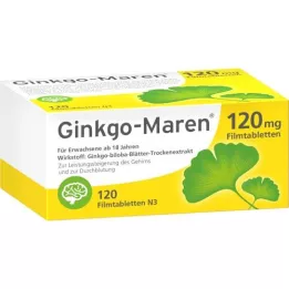 GINKGO-MAREN 120 mg film -coated tablets, 120 pcs