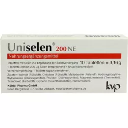 UNISELEN 200 NE tablets, 10 pcs