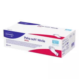 PEHA-SOFT Nitrile White Unt.Hands.unsteril PF S, 200 pcs