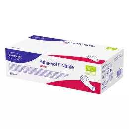 PEHA-SOFT Nitrile White Unt.Hands.unsteril PF M, 200 pcs