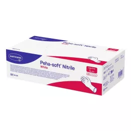 PEHA-SOFT Nitrile White Unt.Hands.unsteril PF L, 200 pcs