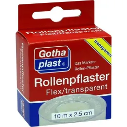 Gothaplast roll plaster Flex trp.2.5 cm x 10 m, 1 piece