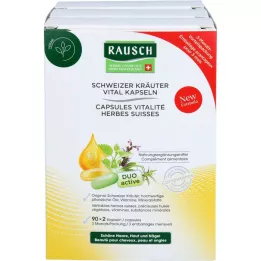 Rausch Capsule vitali erbe svizzere, 3x30x2 pz
