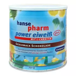 HANSEPHARM Power protein plus chocolate powder, 750 g