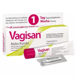 VAGISAN Myko Kombi 1-day therapy, 1 P