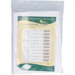 BETTSCHUTZEINLAGE terry cloth/PU breathable 100x150 cm, 1 |2| piece |2|