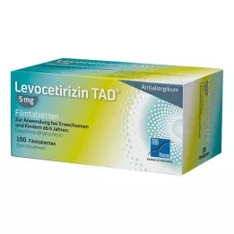 LEVOCETIRIZIN TAD 5 mg film -coated tablets, 100 pcs