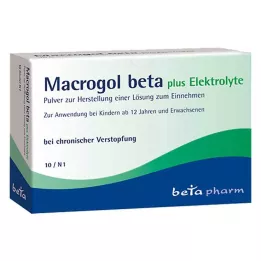 MACROGOL beta plus electrolytes Plv.z.H.e.L.z.Einn., 10 pcs