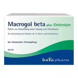 MACROGOL beta plus electrolytes Plv.z.H.e.L.z.Einn., 50 pcs