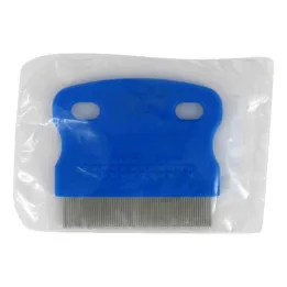 Nissen comb metal blue handle, 1 pc