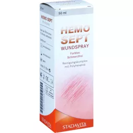 Hemo Sept Wound Spray, 50 ml