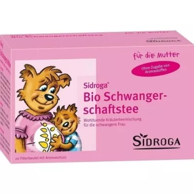 SIDROGA Bio Schwangerschaftstee Filterbeutel, 20X1.5 g