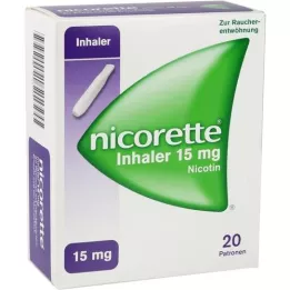 NICORETTE Inhaler 15 mg, 20 pcs