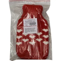 Hot water bottle baby 1 l with turtleneck cover, 1 pc