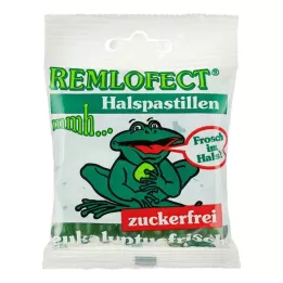 REMLOFECT Throat lozenges sugar-free eucalyptus fresh, 50 g