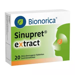 SINUPRET extract coated tablets, 20 pcs
