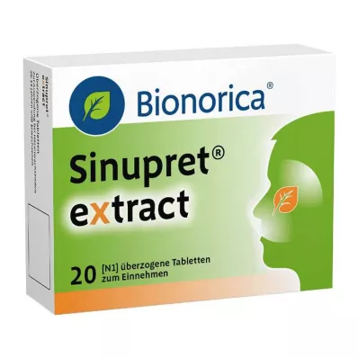 SINUPRET extract coated tablets, 20 pcs SINUPRET extract coated tablets, 20 pcs