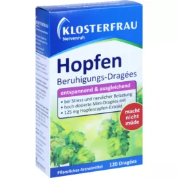 Klosterfrau Hops Soingdragees Nerve Ruh, 120 pcs