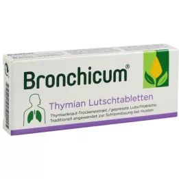 BRONCHICUM Thyme lollipops, 20 pcs