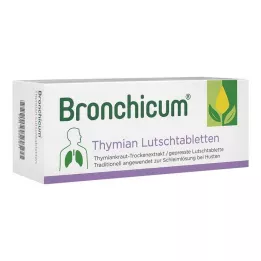 BRONCHICUM Thyme lozenges, 50 pcs