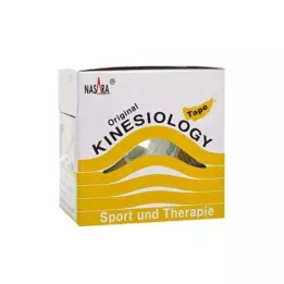 NASARA Kinesiology Tape 5 cmx5 m yellow, 1 piece