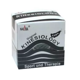 NASARA Kinesiology Tape 5 cmx5 m black, 1 piece