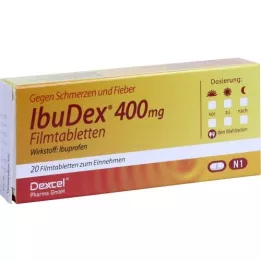 IBUDEX 400 mg film -coated tablets, 20 pcs