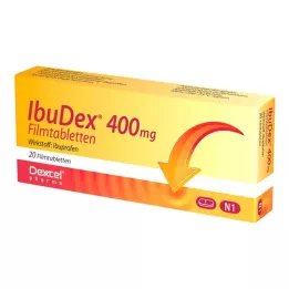 IBUDEX 400 mg film-coated tablets, 20 pcs