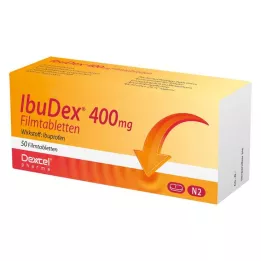 IBUDEX 400 mg film-coated tablets, 50 pcs