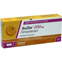 IBUDEX 200 mg film -coated tablets, 20 pcs